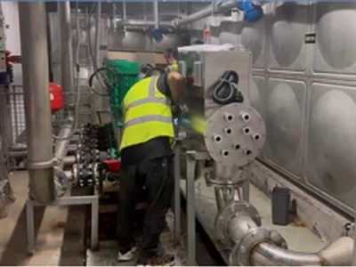 Pasukan AGUA TOPONE Berjaya Memasang Dua Sistem Pembasmian Kuman Air UV 105m3...